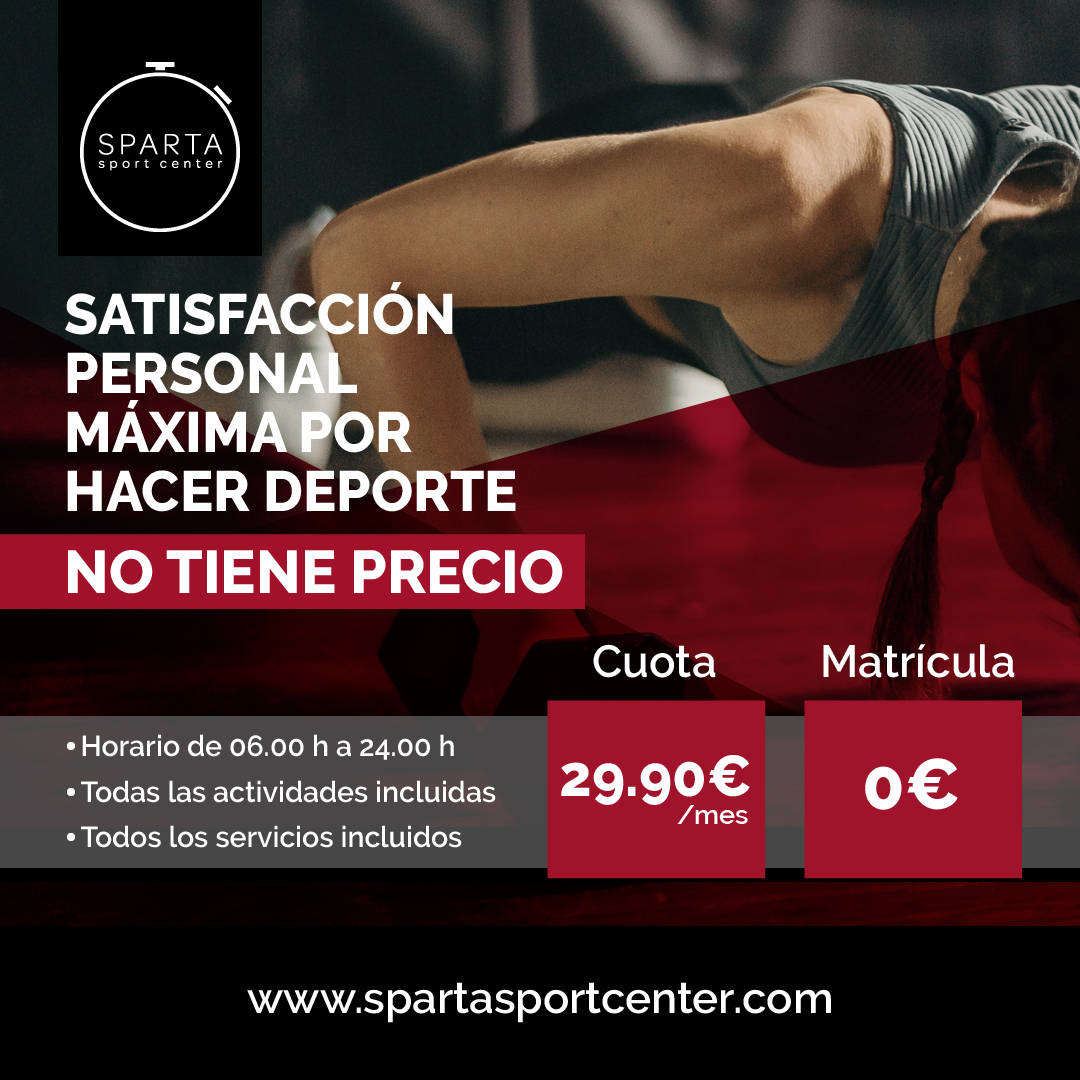 promoción sparta sport center